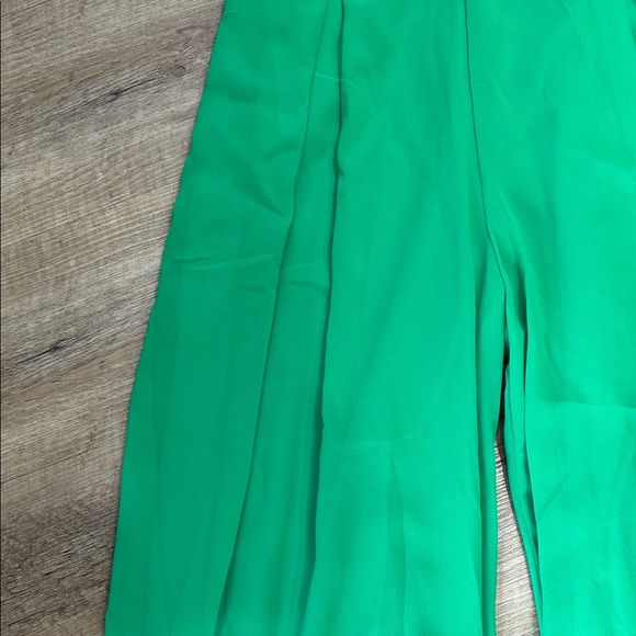 Fashion Nova Vibrant Green Belted Jumpsuit XS - Picture 4 of 11